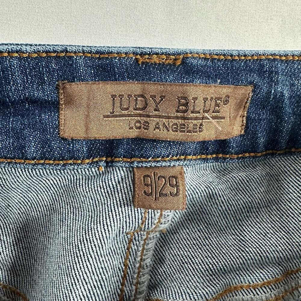 Judy Blue Women's High Rise Wide Leg Jeans Style JB881000 MD Size 9/29 - Picture 3 of 12